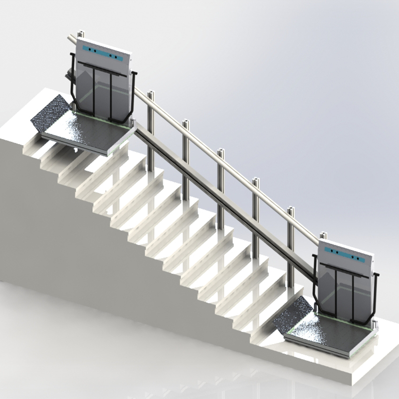 斜挂式轮椅升降机